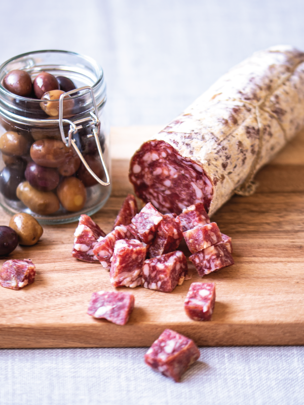 Salame nostrano pugliese di puro suino